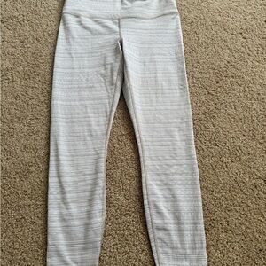 Athleta Beige Patterned Leggings